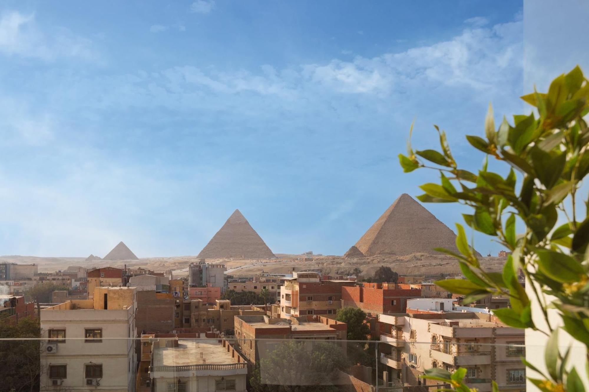 Galaxy Pyramids View Inn Kafrat al Jabal Exterior photo